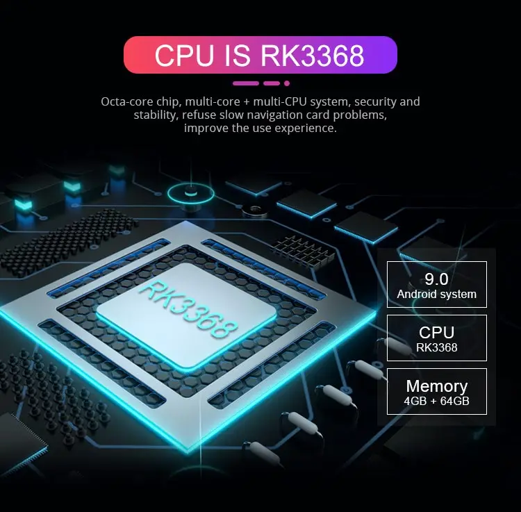 Cheap Besina Android 9.0 Car DVD Player for Megane Fluence 2002-2010 GPS Navigatio 2 Din Car Radio Stereo Multimedia Autoaudio WIFI 3