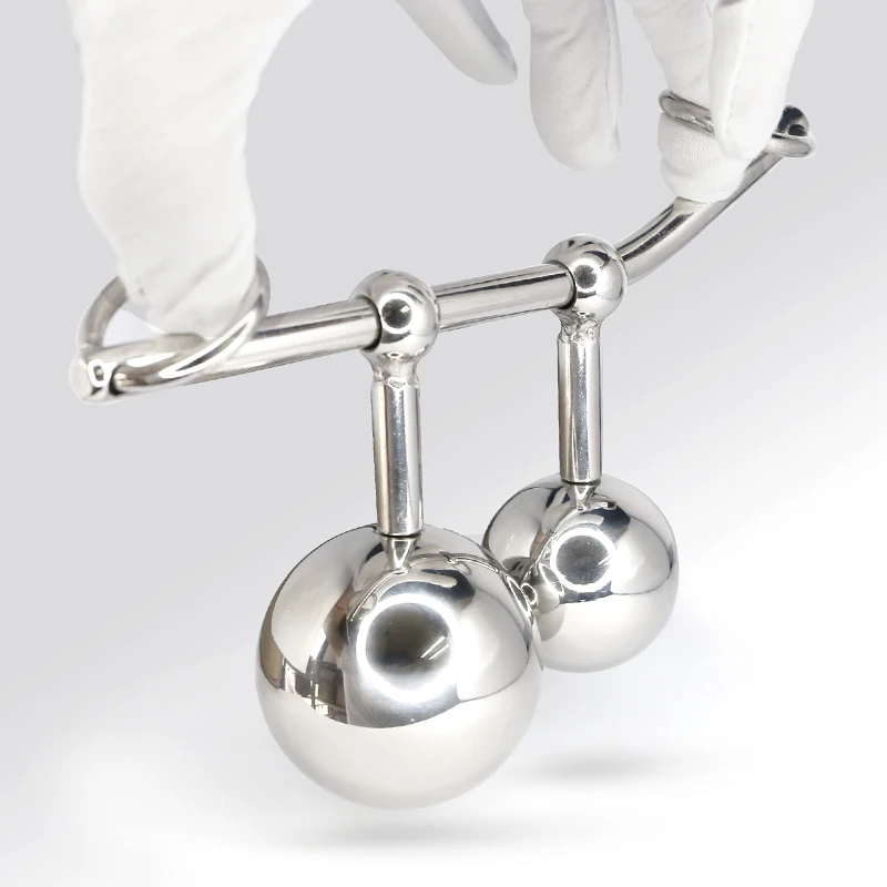 Double Balls Female Masturbation Anal Plug Dildos Metal Vaginal Butt Adult Toy BDSM 18+ Torture Lock Sex For Women | Красота и