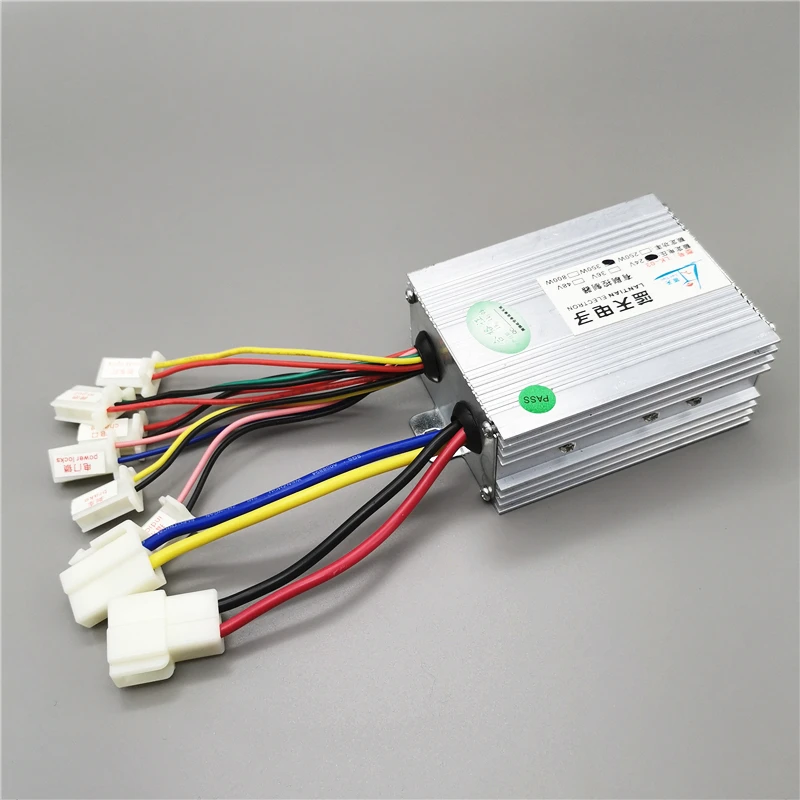 24V 350W Щетка постоянного тока контроллер двигателя для электрического велосипеда скутер 12V24V36V48V350W 500 Вт Электрический трицикл аксессуары - Цвет: 24V 350W