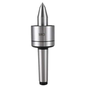 

1Pcs Precision MT3 Rotary Live Center Morse Taper Shaft CNC Lathe Center 60 Degree for High Speed Turning