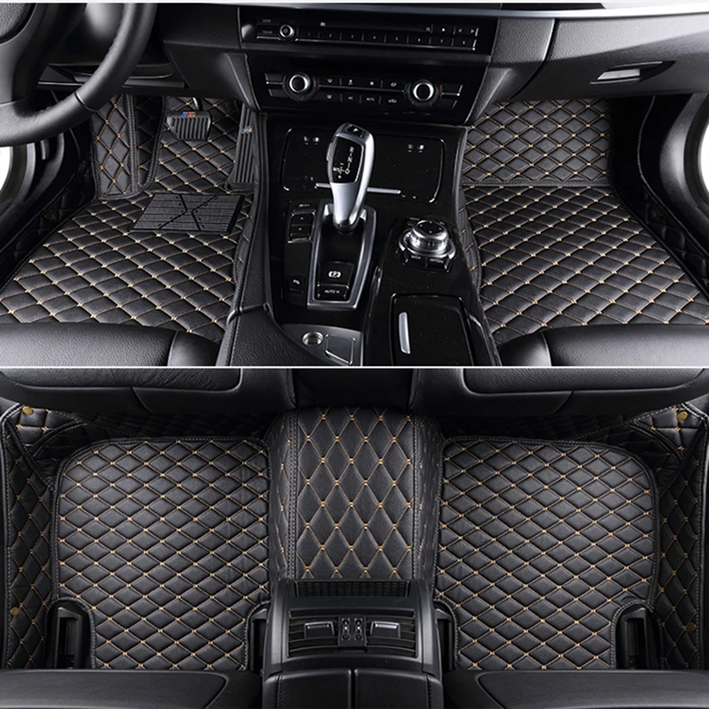 

Floor Mats for Car Ford F150 Focus S Max Mustang Fiesta Mondeo 4 Fusion Edge Ranger Activa KA 2000-2020 Carpets Car Accessories