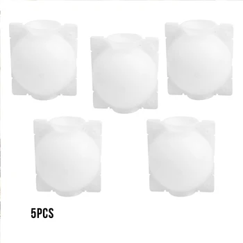

5 Pcs Plant Rooting Ball White Grafting Rooting Growing Box Breeding Case Plant Root Device High Pressure Box Garden Supplies