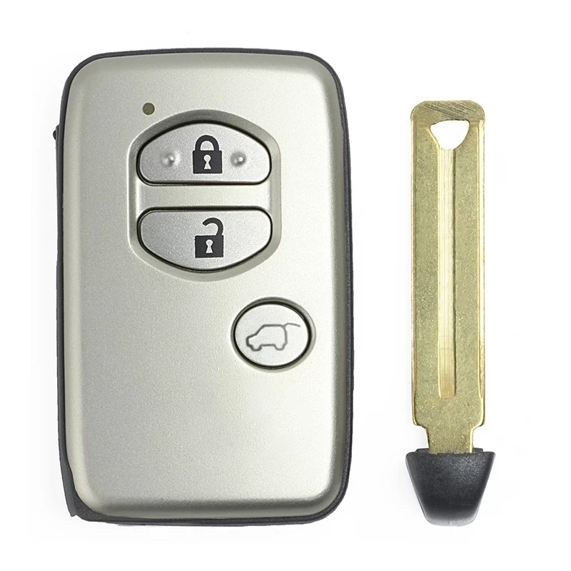 Toyota Land Cruiser 2008+ smart key 3 buttons 433MHz B77EA 4D-67 chip 89904-60A91 Keyless Go replacement 2