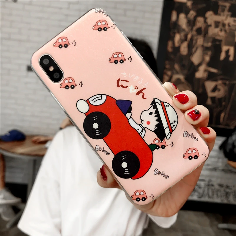 Мультфильм Фиолетовый История игрушек чехол для телефона для iPhone 11 X XR XS Max милый IMD Drop чехол для телефона для iPhone 7 8 6 6s Plus - Цвет: E