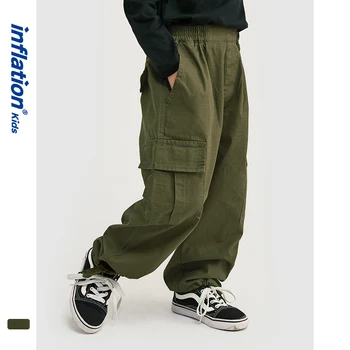 

INFLATION KIDS Jogger Pants Casual Streetwear Jogger Pants Boys And Girls Crago Pants Loose Fit Boy Legging Pants SK9550