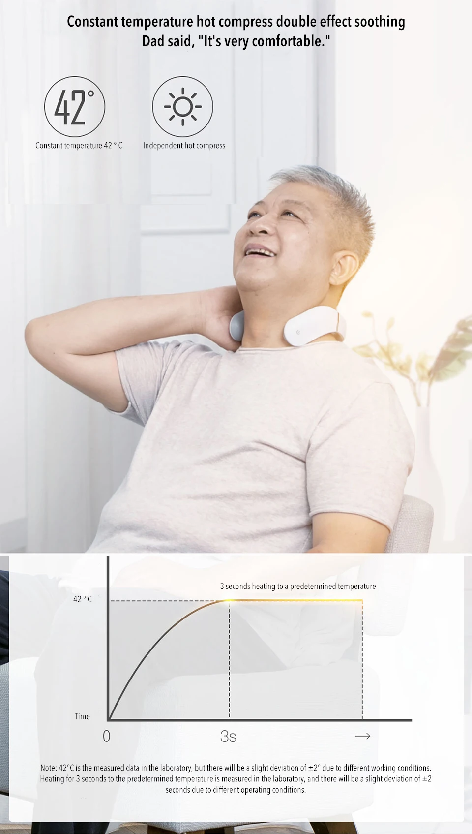 Xiaomi Jeeback шейный массажер G2 TENS импульсный массажер для спины и шеи с дальним инфракрасным нагревом забота о здоровье Расслабляющая работа с приложением Mijia