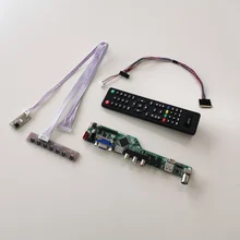 Для LTN133AT23-001/801 ноутбук ПК 13," LVDS 40Pin WLED 1366*768 VGA+ HDMI+ AV+ USB+ RF T. V56 экран контроллер привода плата DIY комплект