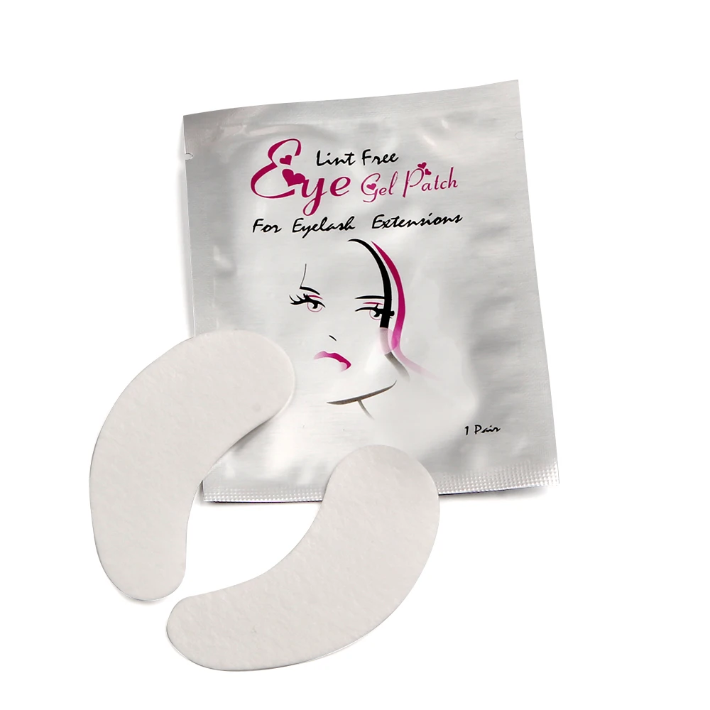  200 pairs Patches for Eyelash Extension Under Eye Pads Eye Lash Extension Pads Grafted Eye Stickers