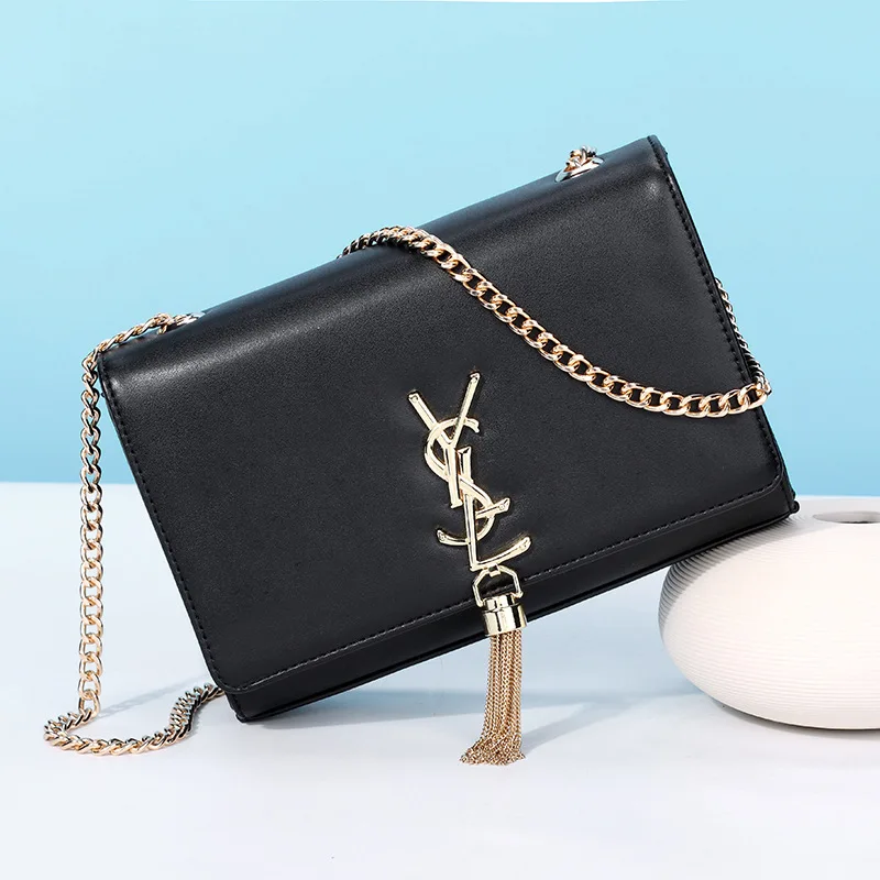 

Small Bag Women's 2019 New Style Fashion Korean-style Versatile Shoulder Super Fire Chain Square Sling Bag Embroidery WOMEN'S Ba