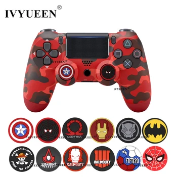 

IVYUEEN 2 pcs Analog Thumb Grips for Sony Dualshock 4 PS4 Pro Slim Controller Stick Caps Cover for XBox One X S 360 for Switch