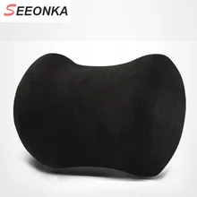 Подушка сидение шеи поддержка задней подушки пены памяти изогнутый дизайн для эргономики шейки подушка для поддержки позвоночника боли в плечах ортопедическая