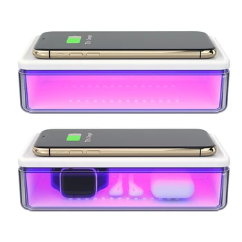 

Mobile Phone Wireless Charger UV Sterilizer Disinfection Box Sterilization Box Automatic Sterilization Disinfection Box