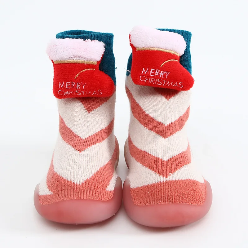 Baby Gril Boy Shoes Non-slip Floor Socks Baby Toddler Sock Soft Rubber Shoes Sole New Baby Girl Shoes
