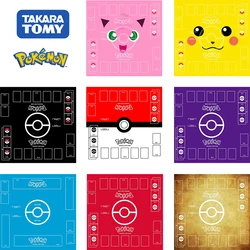 Tapis de jeu Pokemon pour entraîneur PTCG 2 joueurs, tapis de Table, jouet animé, Pokeball Pikachu, carte de jeu, tapis de souris 