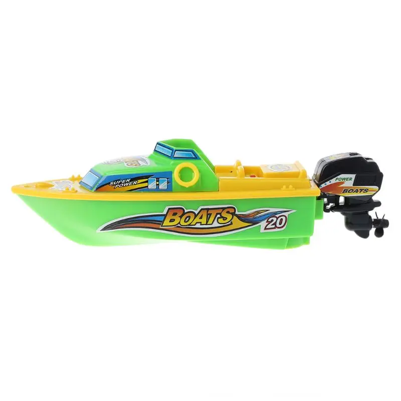Высокоскоростная электрическая лодка пластиковый Запуск детей RC игрушки скоростная лодка водный игровой подарок для детей K4UE