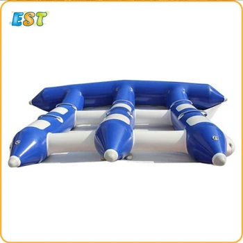 

Adults towable inflatable water flying fish banana boat