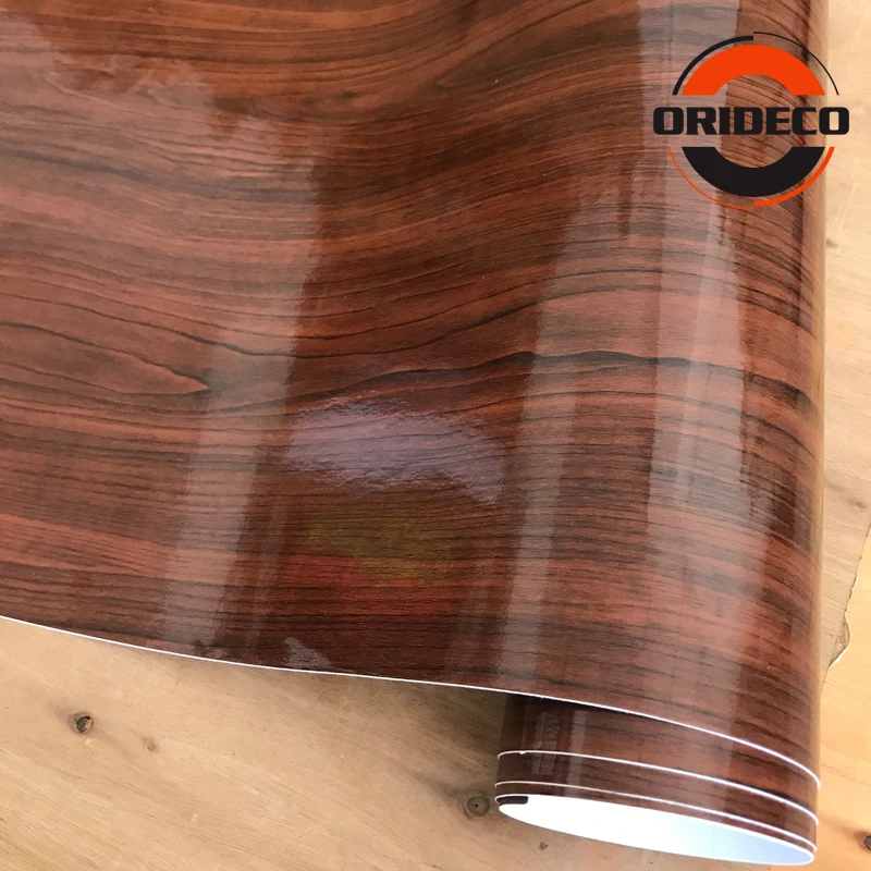 wooden grain vinyl sticker for car home decoration 6