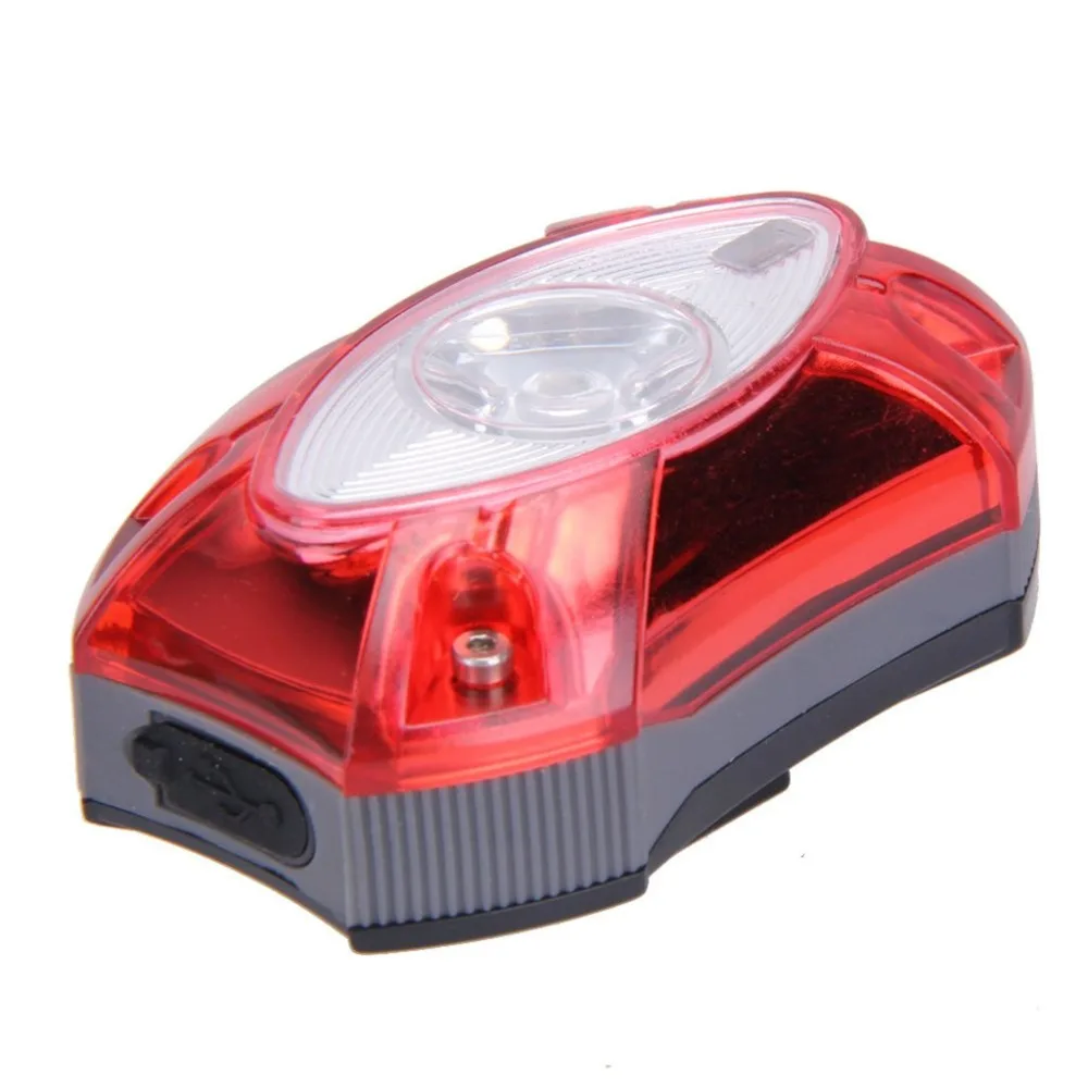 Waterproof bicycle taillight USB rechargeable alarm horn light 3W LED CREE chip bike light rear riding luz bicicleta 35A8 (1)