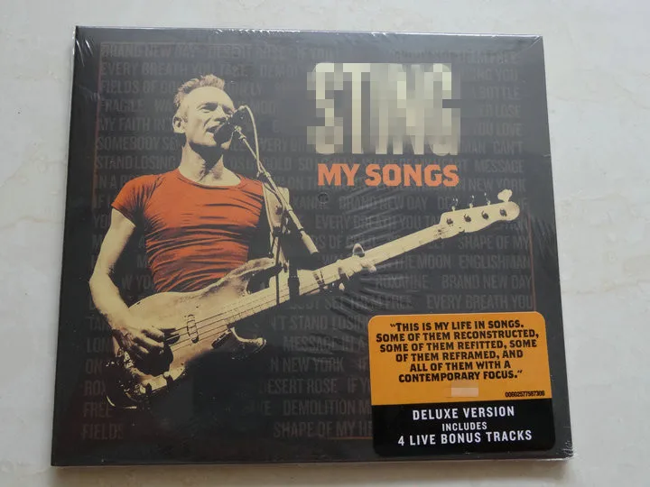 My songs music CD