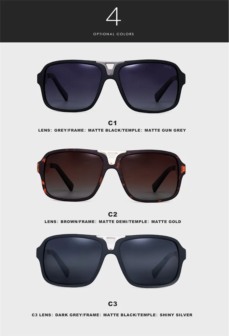 FENCHI Fashion Polarized Women sunglasses oculos Sun Glasses for women vintage feminino gafas de sol mujer
