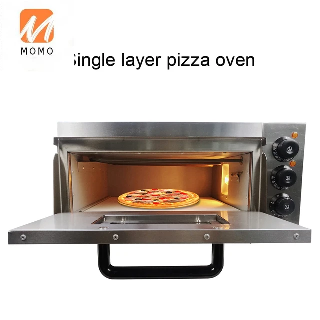 Horno de Pizza profesional de una sola capa, horno eléctrico para  restaurante, tienda, carne asada, pollo, pastel, pan, DL-PT1 _ - AliExpress  Mobile