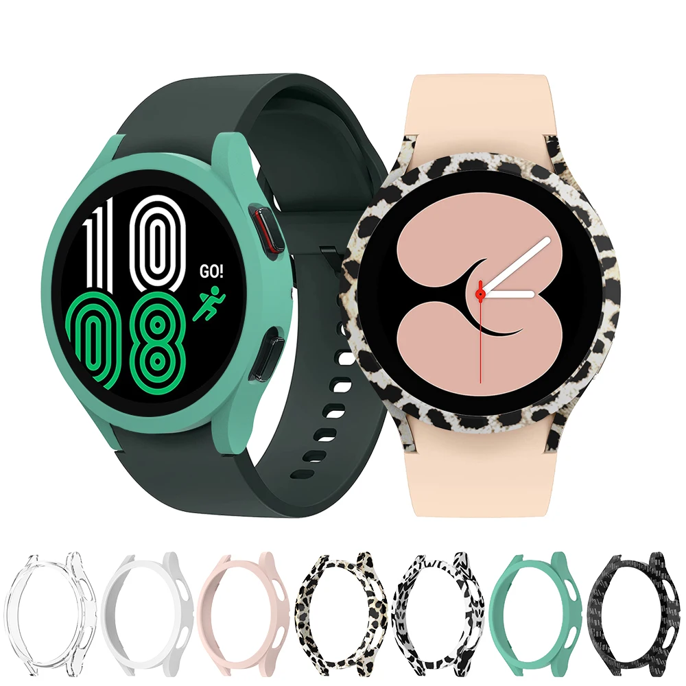 Watch Cover for Samsung Galaxy Watch4 40mm 44mm, PC Slim Matte Case Protective Bumper Shell for Galaxy Watch4 Accessories