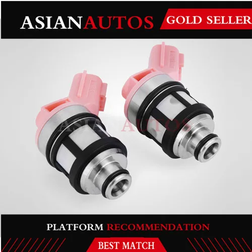 [Набор из 6 шт.] Топливные форсунки 166001800 166001801 для Nissan Frontier Pathfinder Xterra 3.3L INFINITI QX4 1996-2004