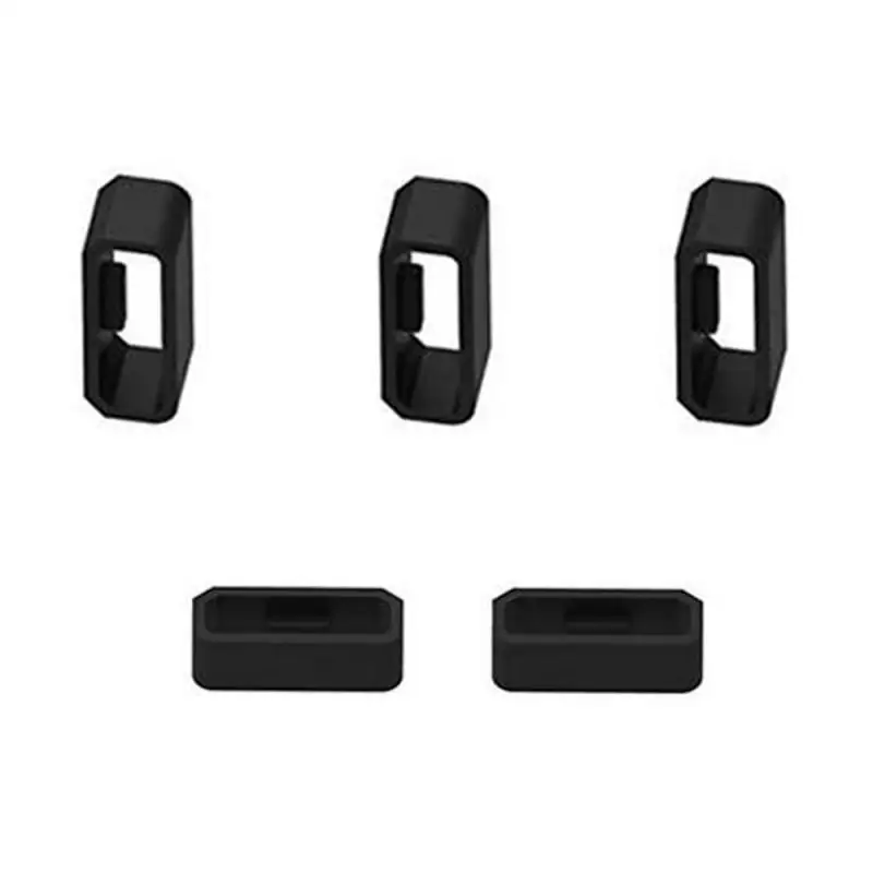 Rubber Replacement Watch Strap Band Keeper Loop Security Holder Retainer 20/22/26MM Special Fasten Ring For Garmin Fenix6x/6s 