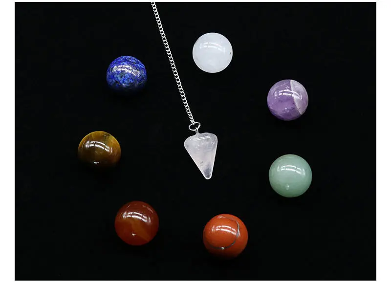 PIERRE VENDUE SEULE,7-8cm--Boule de cristal septum, sphère septum