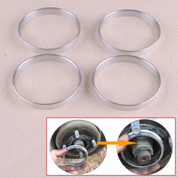 

CITALL 4Pcs Aluminum Alloy Wheel Spacer Hub Centric Rings 67.1mm OD to 66.1mm ID fit for universal