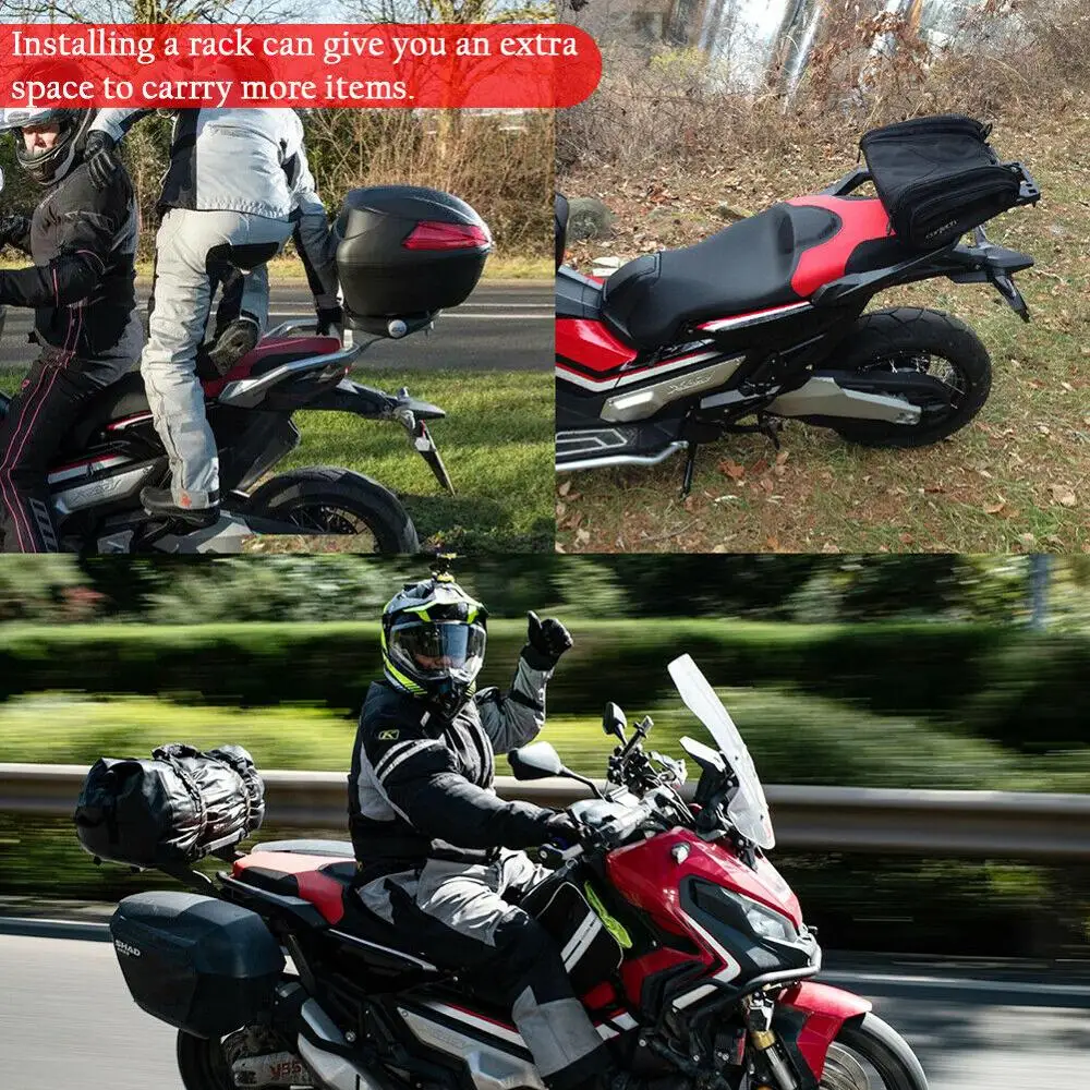 Черная задняя багажная полка для Honda X ADV 750 XADV 2017 2018 2019 2020 xadv750 запчасти мотоциклов