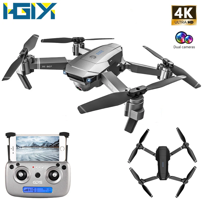 HGIYI SG907 SG901 GPS Drone 1080P 4K HD Dual Camera Optical Flow WIFI FPV Professional RC Drone Foldable Quadcopter Helicopter HGIYI SG907 SG901 GPS Drone 1080P 4K HD Dual Camera Optical Flow WIFI FPV Professional RC Drone Foldable Quadcopter Helicopter