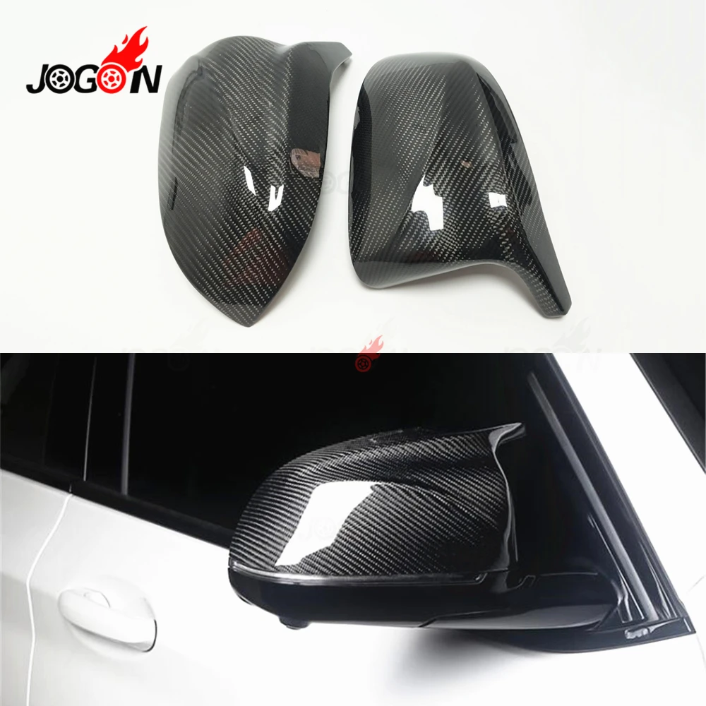 

Car Side Rear View Rearview Mirror Cap Cover Trim For BMW X3 G01 2018 2019 X4 G02 X5 G05 X7 G07 Real Carbon Fiber