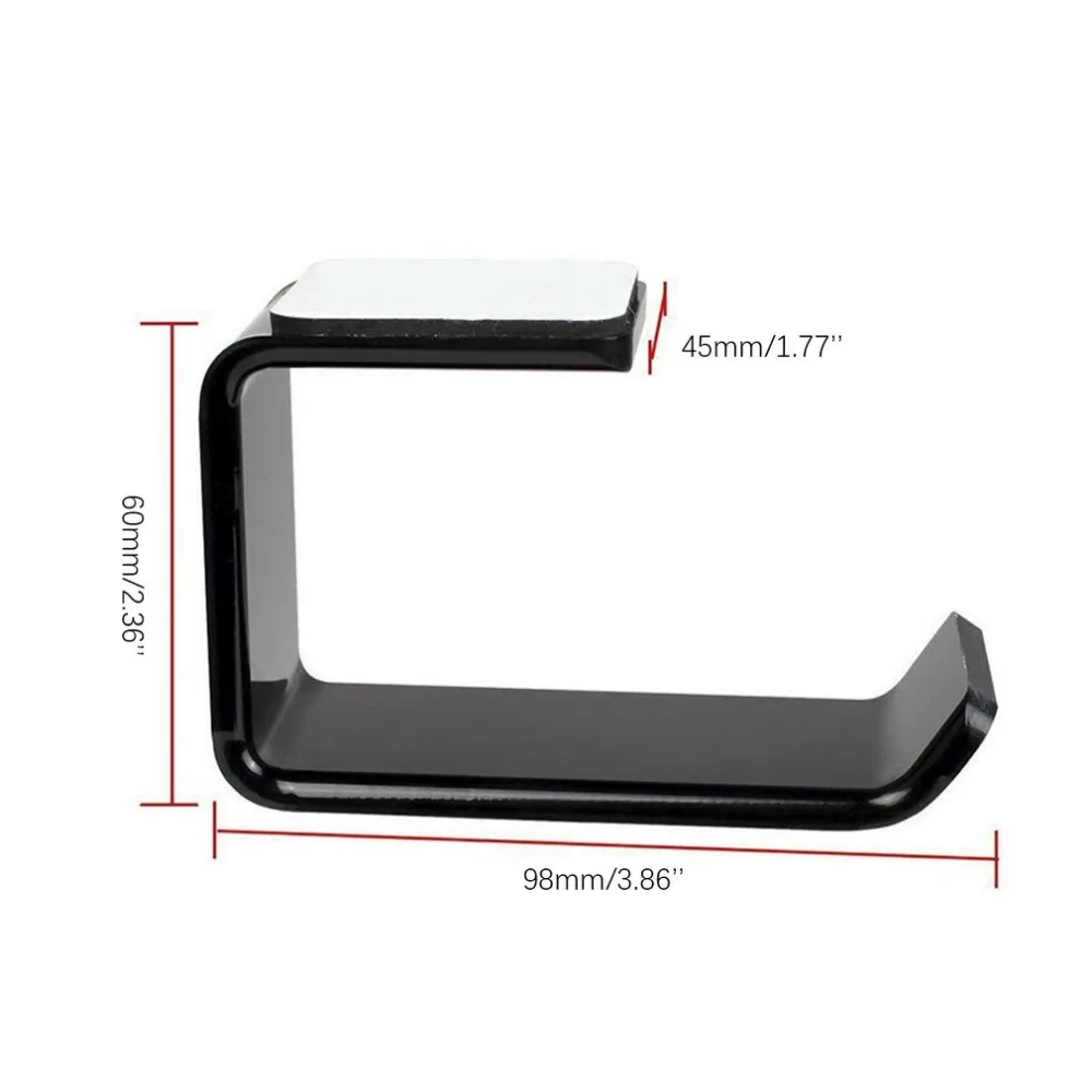 Простая подставка для наушников Вешалка крюк лента под стол двойное ...