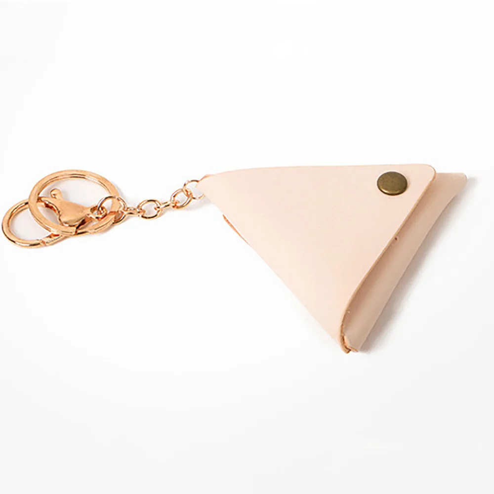Lychee жизнь треугольной формы портмоне шитье шаблон акриловый кожаный шаблон DIY ручной работы кожевенное ремесло поставки