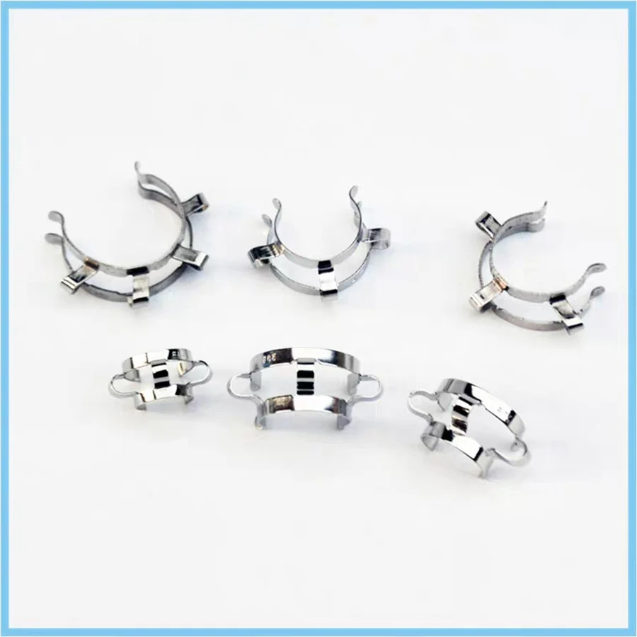 #29 Metal Keck Clamp Ground Joints 10 pcs