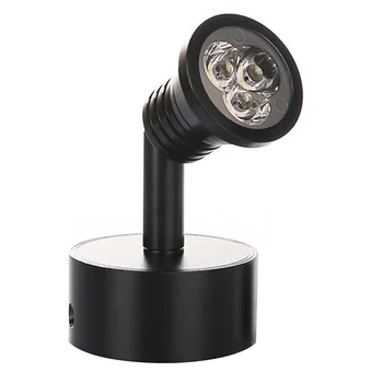 

12V RV Reading Light Caravan Multipurpose Bedside Lamp Adjustable Eye Care Boats Led Yacht Button Control 360 Degrees Rotatable