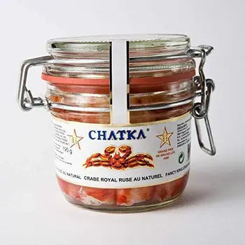 

Chatka Königskrabbe 60% Beinfleisch Glas (310 Gramm)
