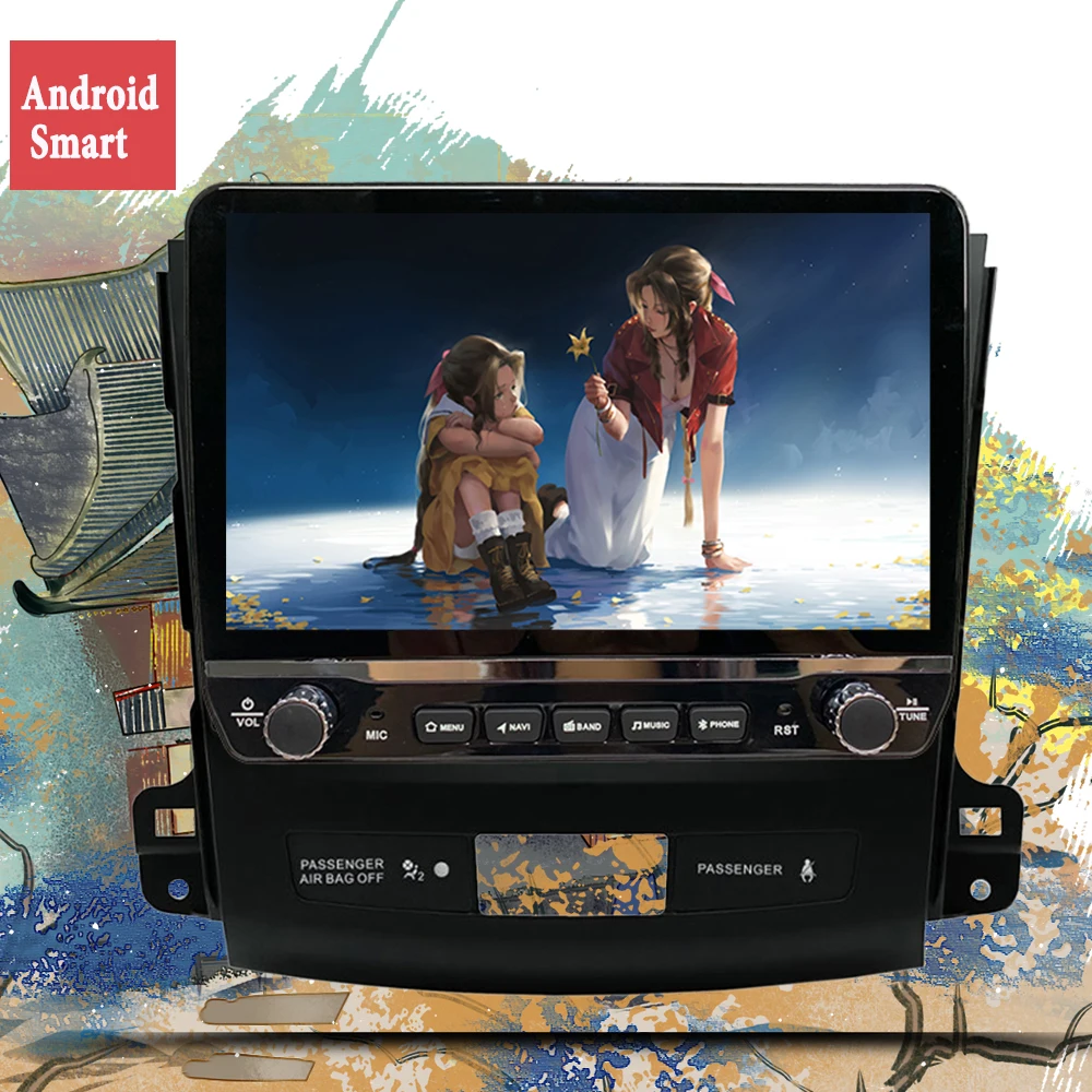 Автомобильный DVD-плеер Deckless Android 11 0 для MITSUBISHI OUTLANDER 2006-2012 автомобильная
