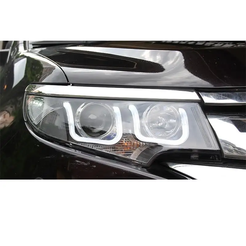 Assessoires Luces Para автостайлинг запчасти дневные ходовые огни в сборе светодиодные Drl Автомобильные фары 10 11 12 для Ford Edge