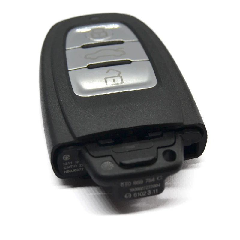 A0030 Smart keyless entry 315/433/868Mhz 3button for Audi A6 A7 A8 RS4 RS5 Q5 A5 S4 S6 8T0959754C remote fob