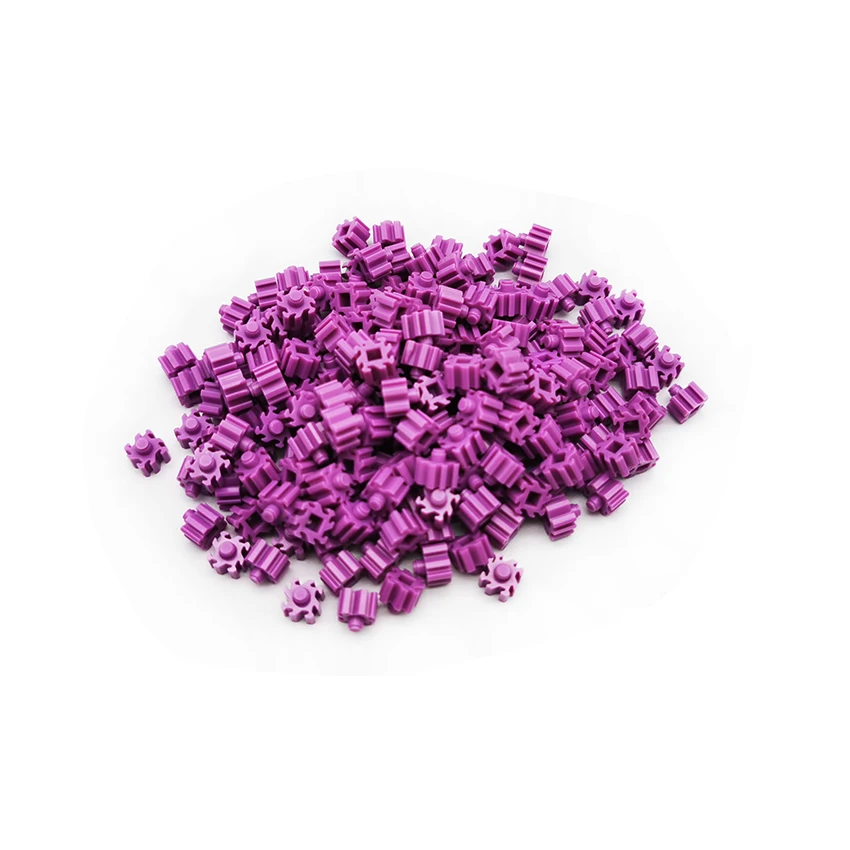 

Aquaryta 6mm 200pcs/lot Micro Building Blocks 24colors Gear Diamond Bricks juguetes Kids Gift Toys for Children Send Stickers