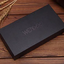 Роскошная бумажная коробка для часов на заказ, коробка для часов с пластиной- DH11178