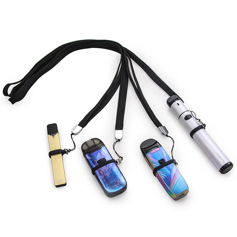 Electronic Cigarette Lanyard Silicone Ring Case Accessories for Pod vape pen mini kit for W01 minifit Zero vape kit (11)
