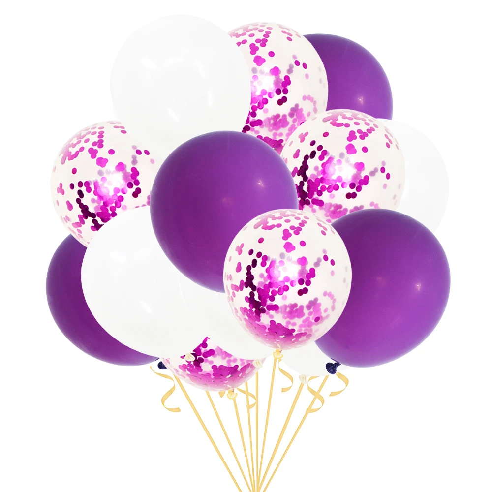 Принцессы конфетти воздушные шары розовые украшения для вечерние украшения воздушный шар на день рождения Anniversaire украшения детская вечеринка девушка