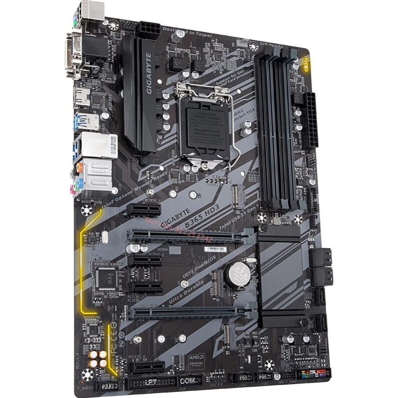 NEW For GIGABYTE GA B365 HD3 Motherboard LGA 1151 DDR4 For Intel B365 B365M USB3.0 PCI-E X16 3.0 Desktop Mainboard