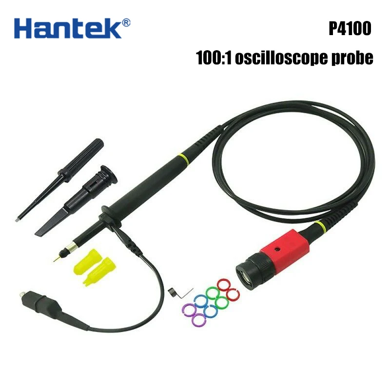 P7100 100MHz-300MHz Oscilloscope Scope Test Probe 3.5NS BNC Clip Cable Leads Kit 