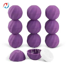 

24pcs 0.24Oz (7ml) Empty Lip Balm Sphere Containers screw Cap Lipstick Tubes Chapstick Tubes Chapstick Holder for Lip Gloss tube