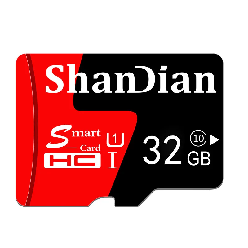 SHANDIAN Smast sd карта 128 Гб 64 Гб Smast sd 32 Гб мини карта 16 Гб класс 10 для samrtphone и настольного ПК Оригинальная карта памяти - Емкость: 32 Гб