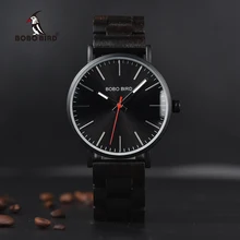 Reloj hombre BOBO BIRD деревянные часы для мужчин металлические часы кварцевые тонкие роскошные мужские s наручные часы Лидирующий бренд класса люкс для мальчика подарки товары